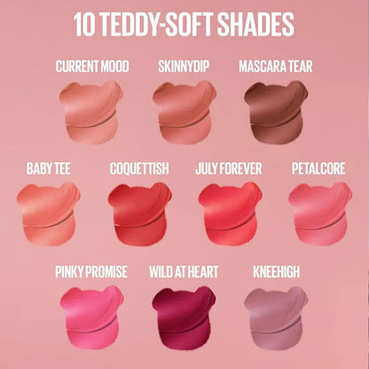 3x Maybelline Superstay Teddy Tint Creamy Matte Lip Tint 5ml 30 Coquettish