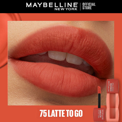 Maybelline Superstay Teddy Tint Lipstick 5ml 75 Latte To Go