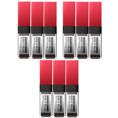 9x Maybelline Tattoo Brow 3 Day 262 Black Brown