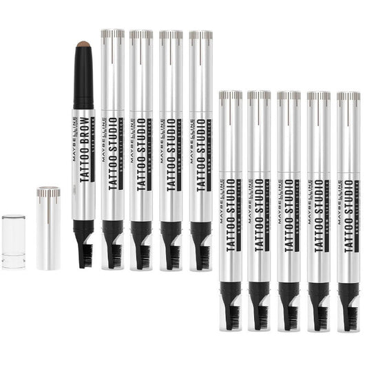10x Maybelline Tattoo Brow Lift Stick Eyebrow Pen 255 Soft Brown