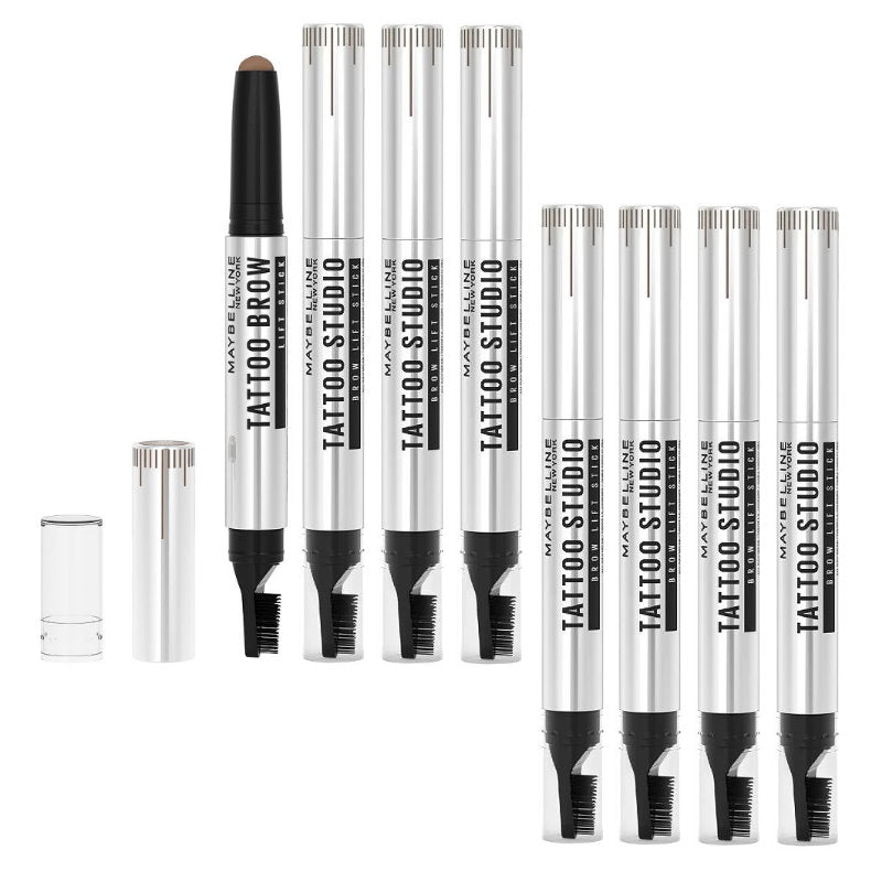 8x Maybelline Tattoo Brow Lift Stick Eyebrow Pen 255 Soft Brown