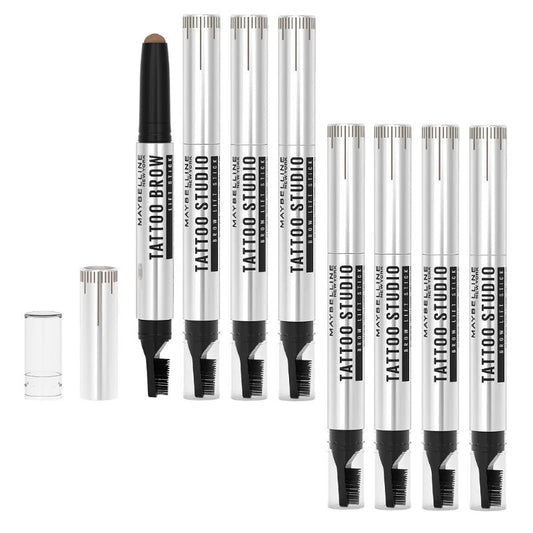 8x Maybelline Tattoo Brow Lift Stick Eyebrow Pen 255 Soft Brown