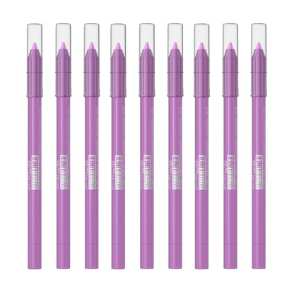 9x Maybelline Tattoo Gel Pencil Eyeliner 1.3g 812 Lavender Lights