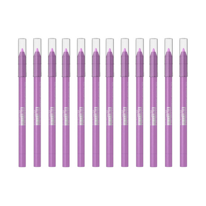 12x Maybelline Tattoo Gel Pencil Eyeliner 1.3g 812 Lavender Lights