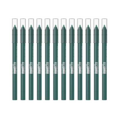12x Maybelline Tattoo Gel Pencil Eyeliner 1.3g 815 Tealtini