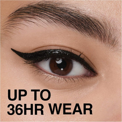 3x Maybelline Tattoo Studio Liquid Ink Eyeliner 002 Dark Henna Brown