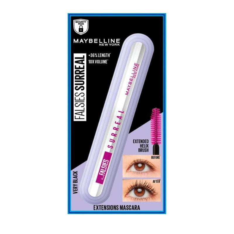 Maybelline The Falsies Surreal Extensions Mascara - 01 Very Black Washable (carded)