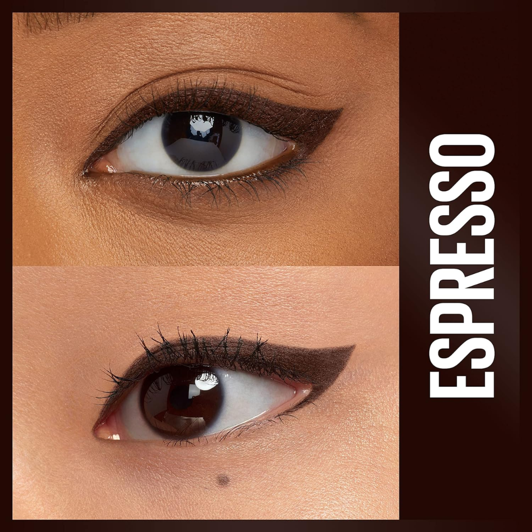 4 x Maybelline Unstoppable Automatic Pencil Eyeliner 702 Espresso (Carded)
