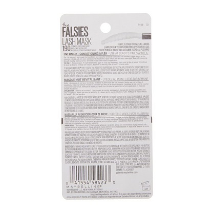 Maybelline the Falsies Lash Mask Overnight Conditioning Mask / Mascara 190