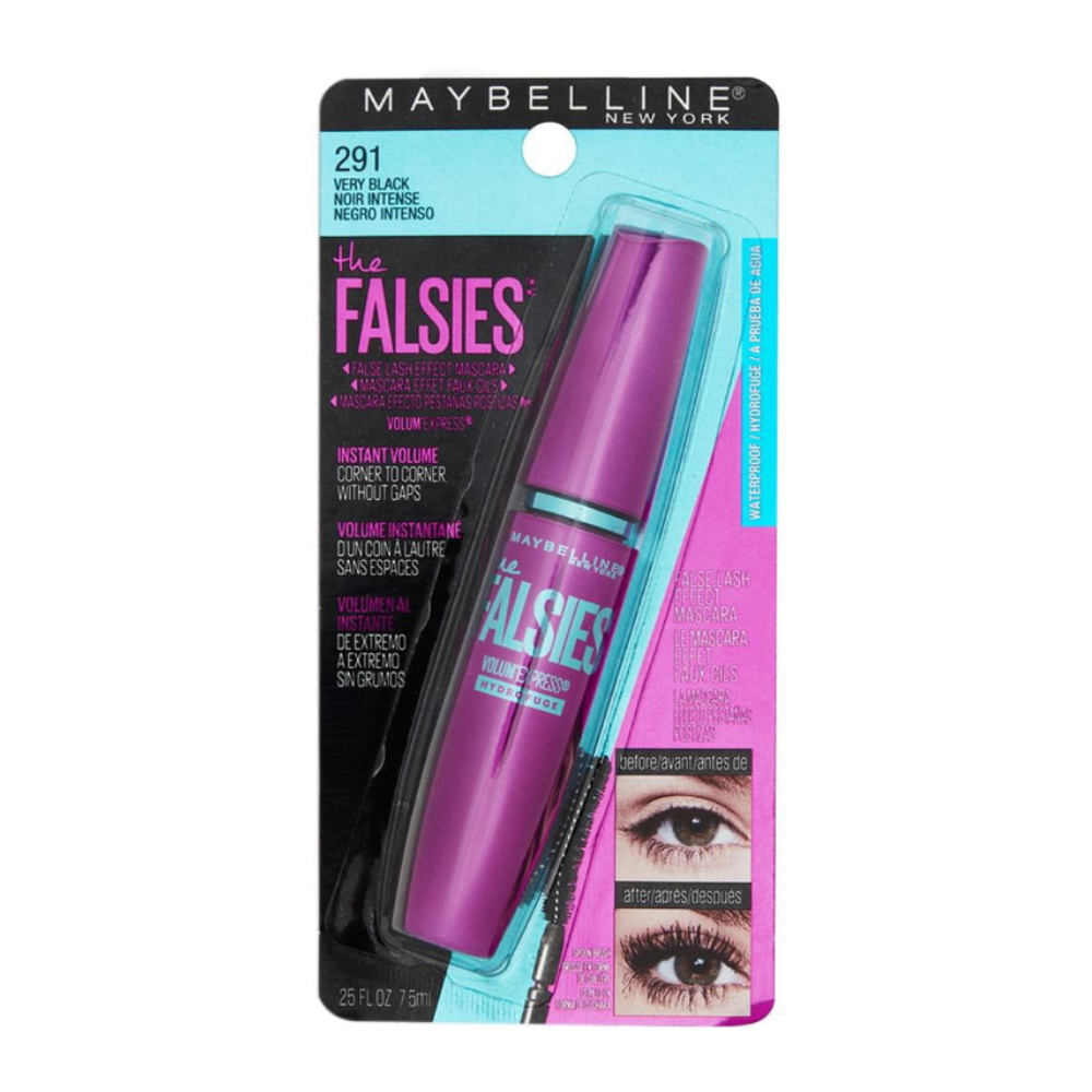 4pk Maybelline the Falsies Mascara 291 Very Black Waterproof - Makeup Warehouse Australia