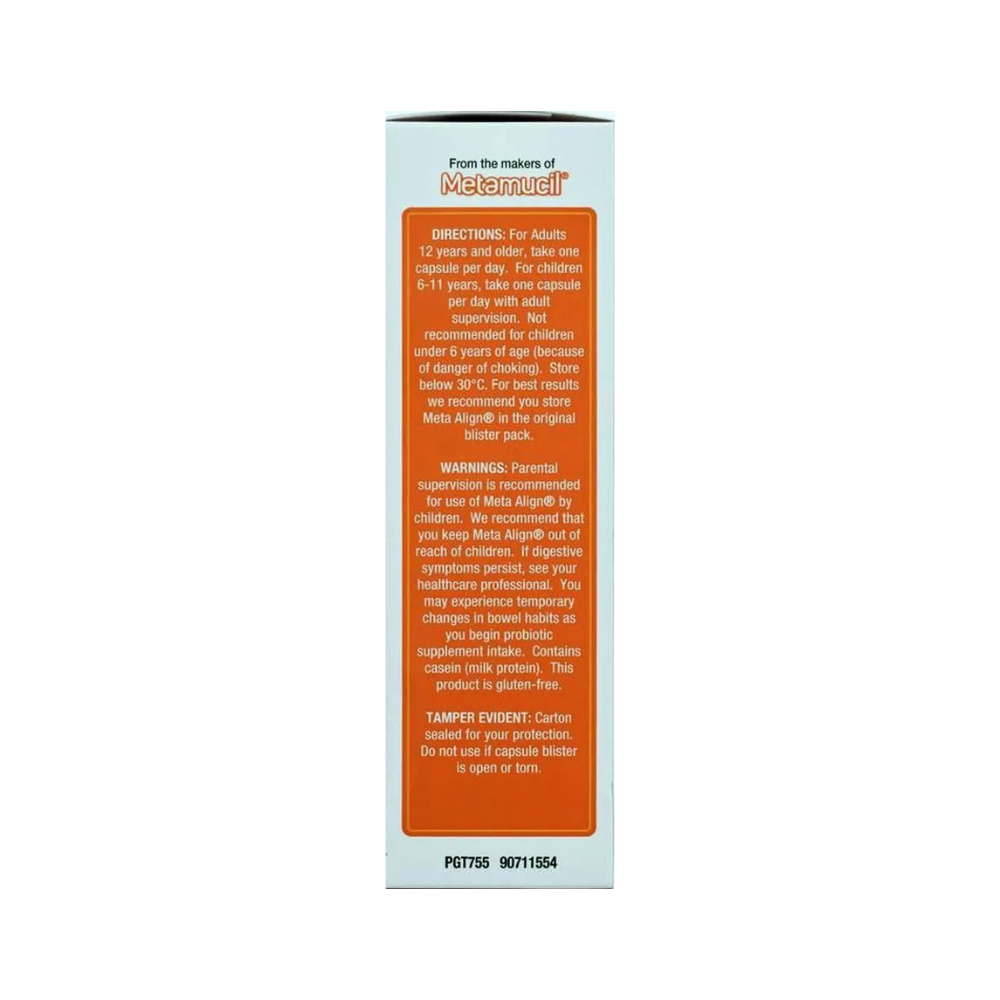 3x Metamucil Meta Align Daily IBS Probiotics Capsules 28 Pack EXP 30/06/2025