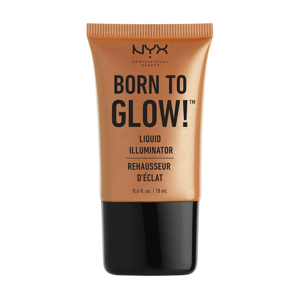 3x NYX Born To Glow Liquid Illuminator 18ml Pure Gold