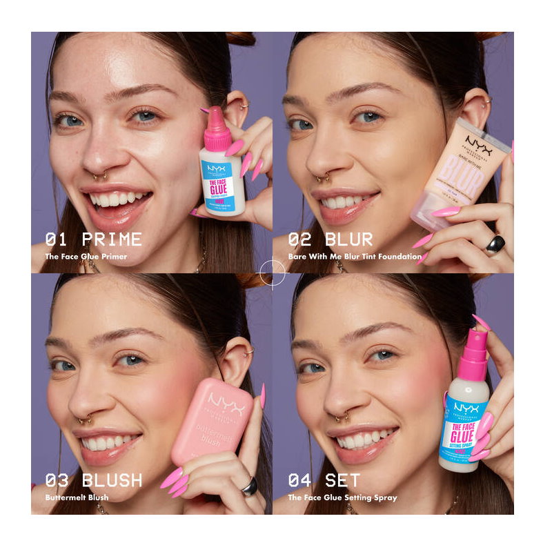 3x NYX Face Glue Gripping Primer 35mL
