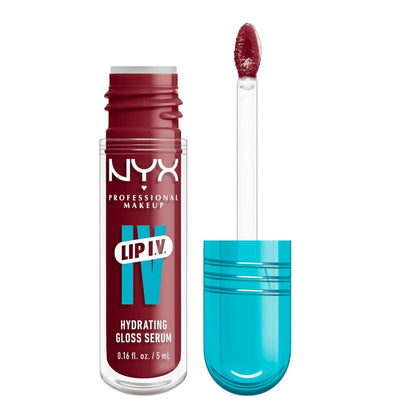 3x NYX Lip IV Hydrating Lip Gloss Serum 5ml 06 Blush Rush