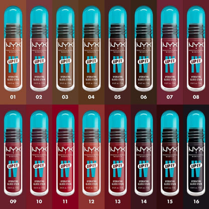 NYX Lip IV Hydrating Lip Gloss Serum 5ml 16 Grape Gushin