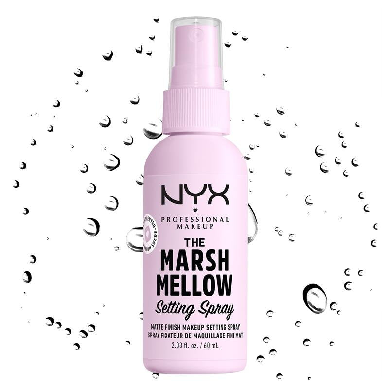 3x NYX Marshmellow Matte Finish Setting Spray 05 60ml