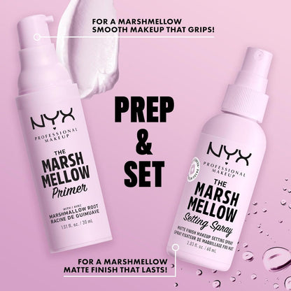 3x NYX Marshmellow Matte Finish Setting Spray 05 60ml