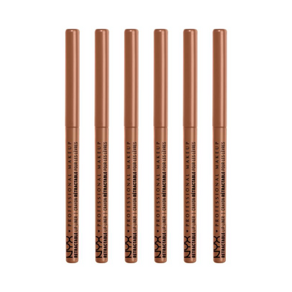 6x NYX Mechanical Lip Liner Natural 18ml
