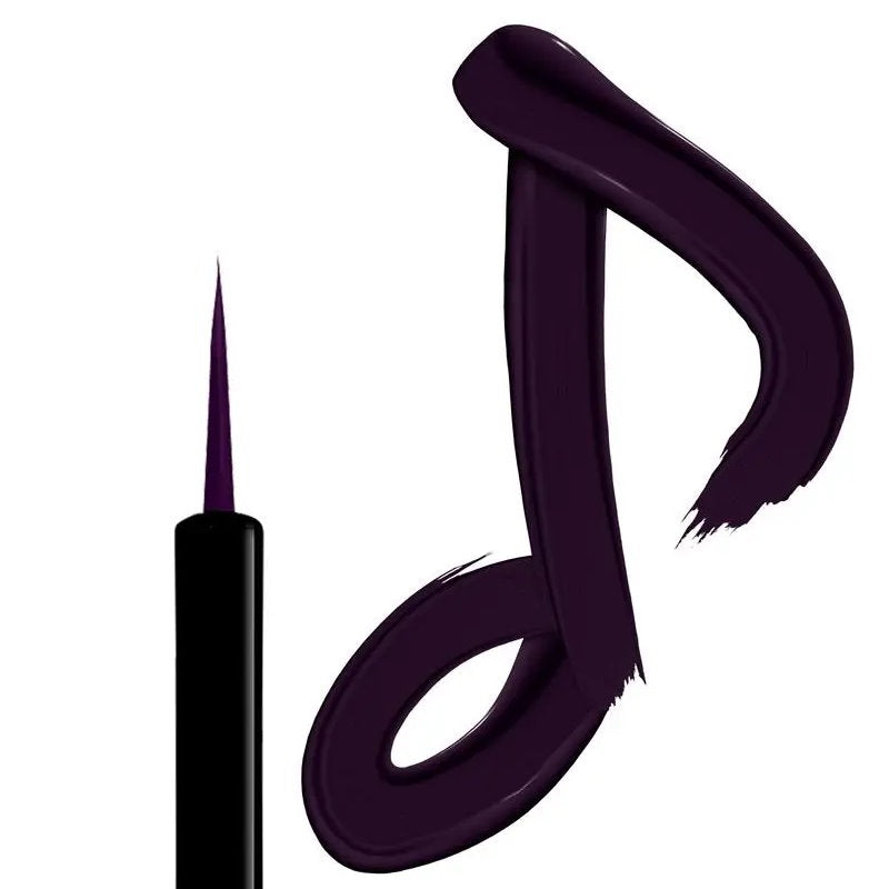 NYX Wednesday Cello Vivid Matte Purple Liquid Eyeliner Raven