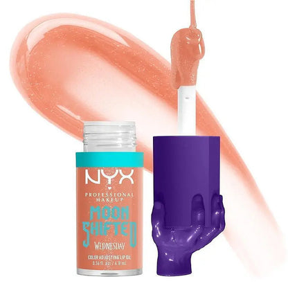 3x NYX Moon Shifted Wednesday Colour Adjusting Lip Oil 03 4.8ml