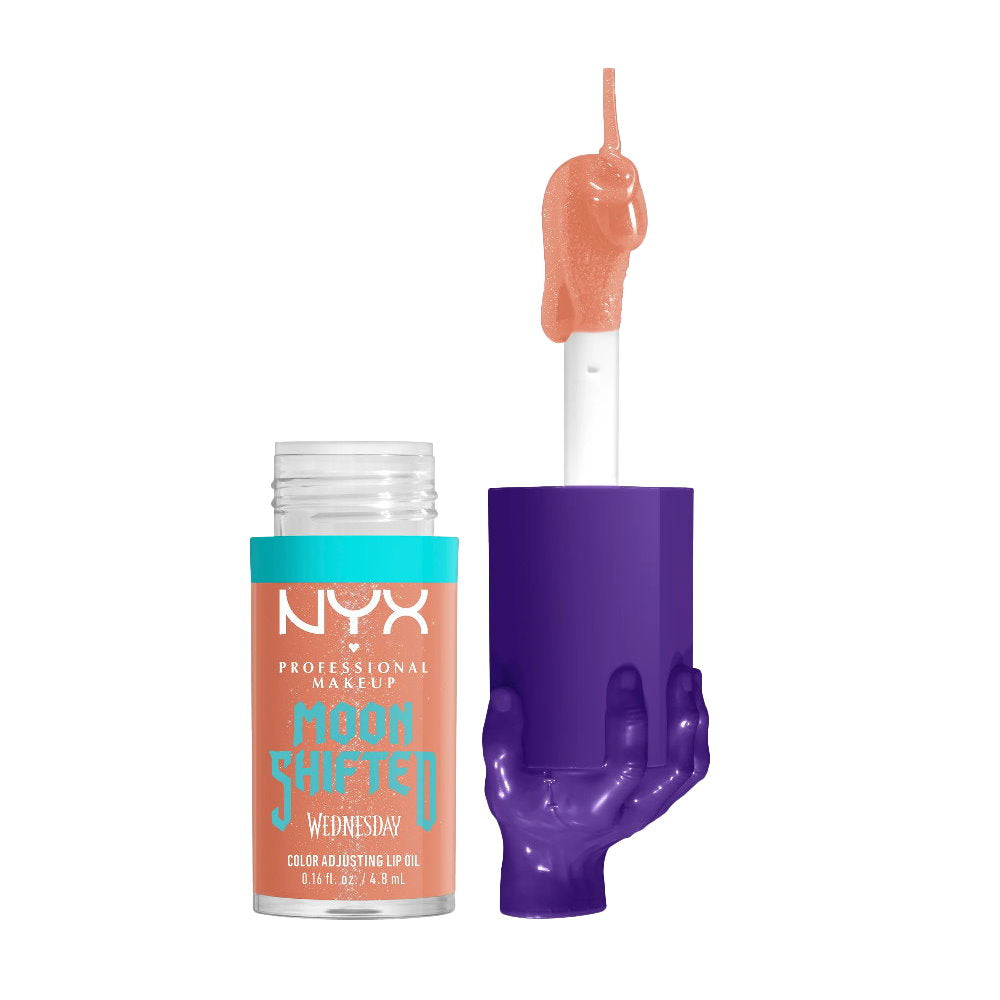 3x NYX Moon Shifted Wednesday Colour Adjusting Lip Oil 03 4.8ml