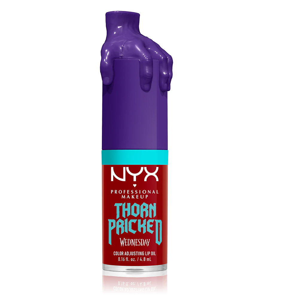 3x NYX Thorn Pricked Wednesday Colour Adjusting Lip Oil 02 4.8ml