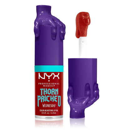 3x NYX Thorn Pricked Wednesday Colour Adjusting Lip Oil 02 4.8ml
