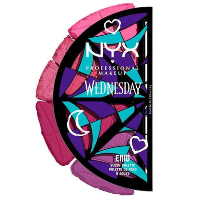 3x NYX Wednesday Stained Glass Blush Palette