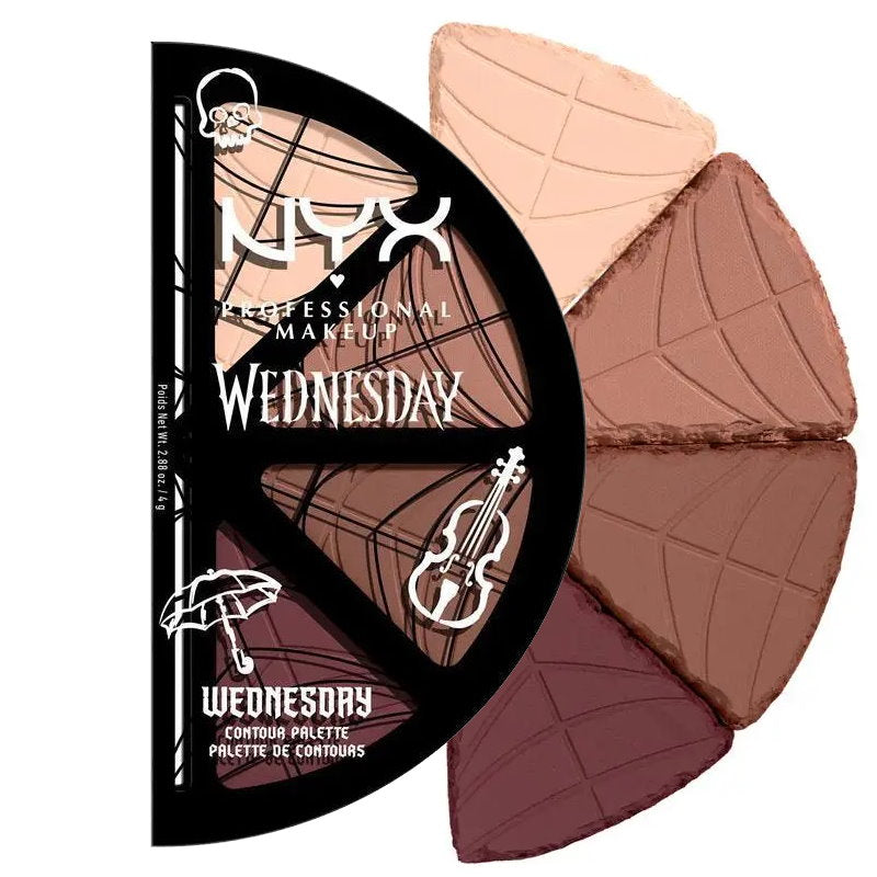 NYX Wednesday Stained Glass Contour Palette