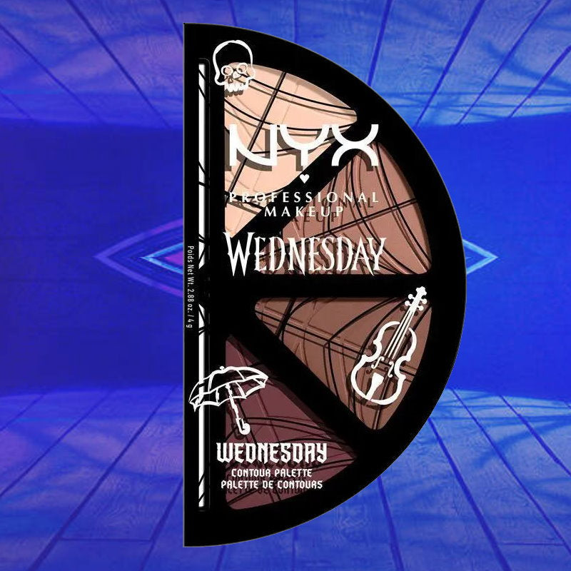 NYX Wednesday Stained Glass Contour Palette