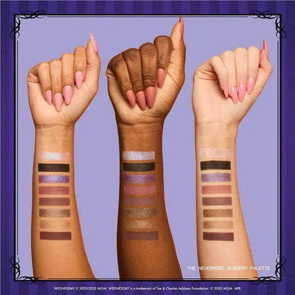 NYX Wednesday The Nevermore Academy Eyeshadow Palette