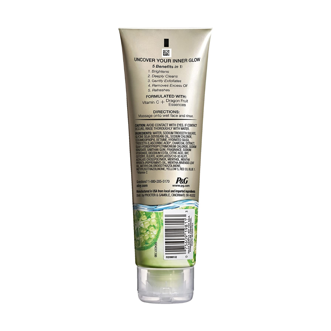 Buy Online Olay Scrubs 5 in 1 Cleansers Hydrating Vitamin C Caviar Lime - Makeup Warehouse Australia 