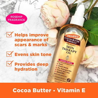 Palmers Cocoa Butter Natural Rosehip Skin Therapy Oil 150ml