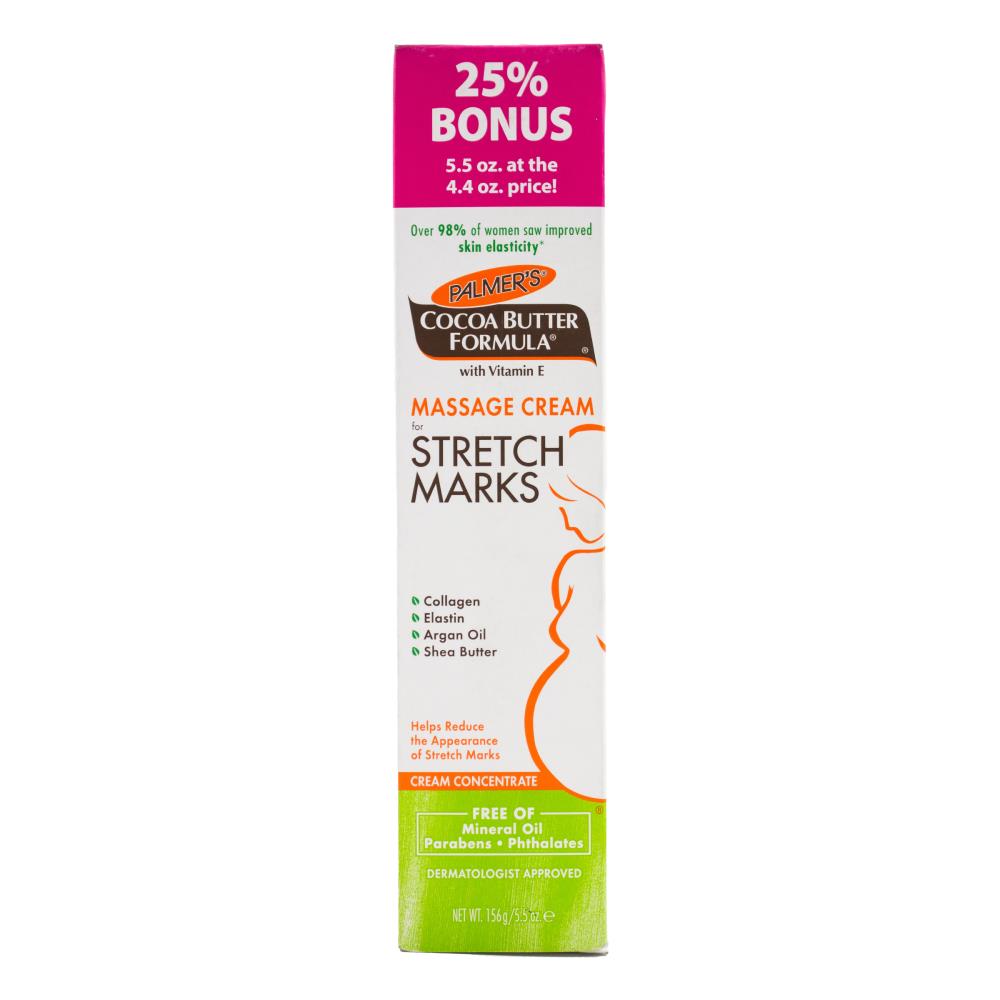 3x Palmers Massage Cream For Stretch Marks Cocoa Butter Formula With Vitamin E 156g