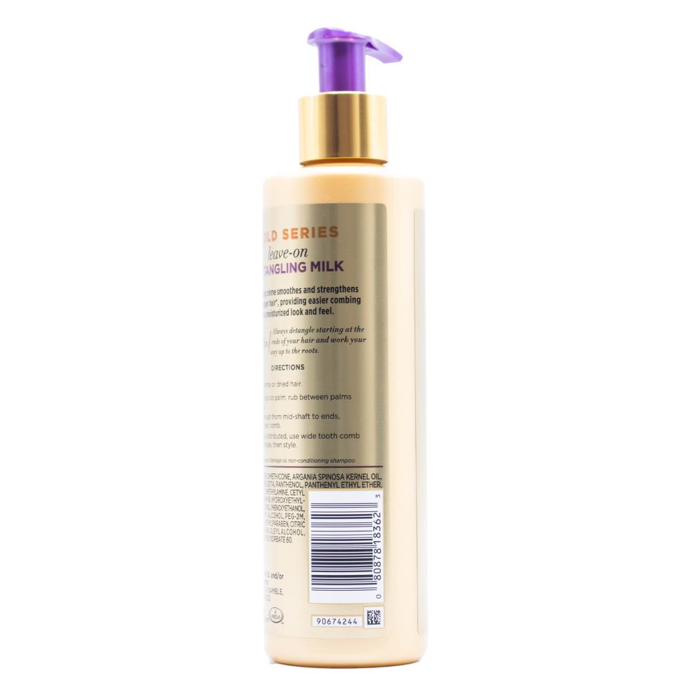 6x Pantene Gold Series Leave On Hair Detangling Milk with Argan Oil 225ml