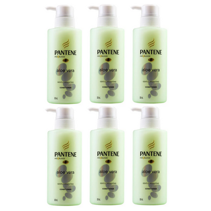 6 pack Pantene Pro V Aloe Vera Gentle Hydrating Conditioner 300mL - Makeup Warehouse Australia