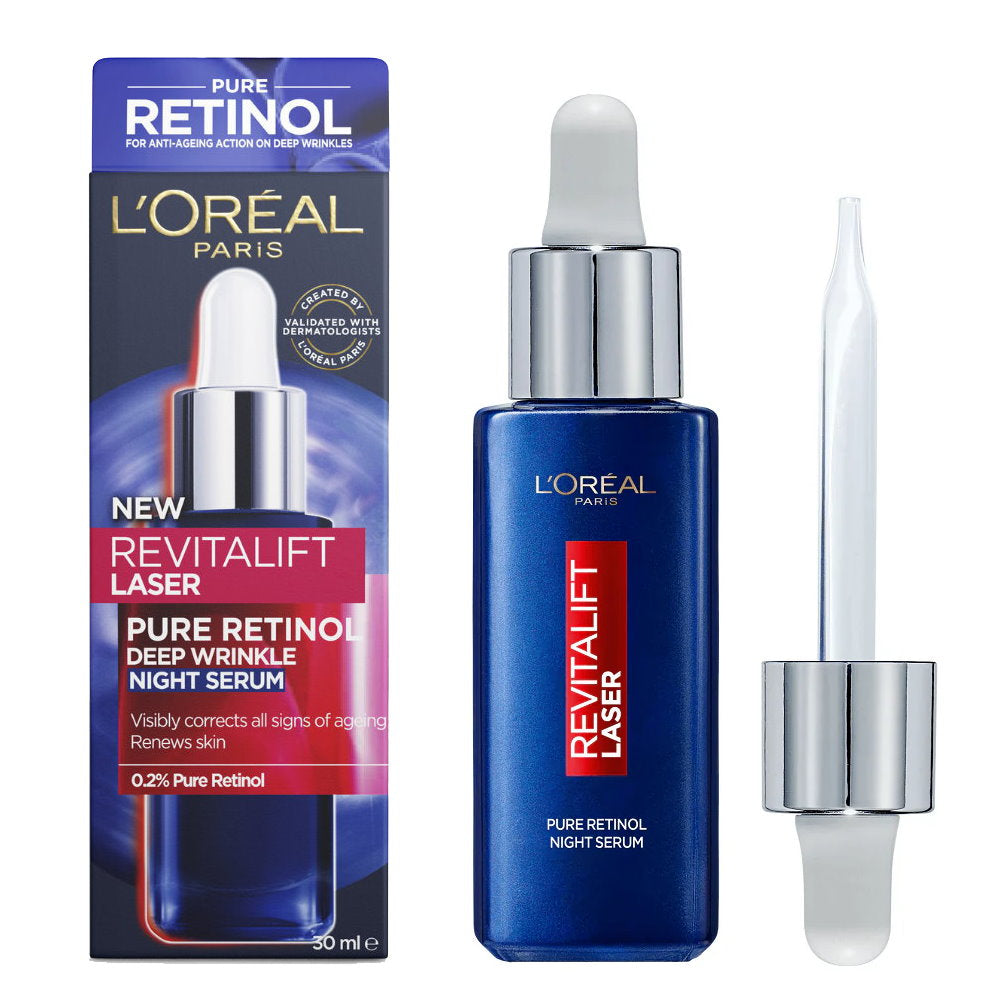 L'Oreal Revitalift Laser Pure Retinol Night Serum 30ml
