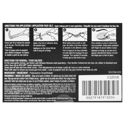 Revlon Beyond Natural Lashes 91305 Lengthen 1 Pair - Makeup Warehouse Australia