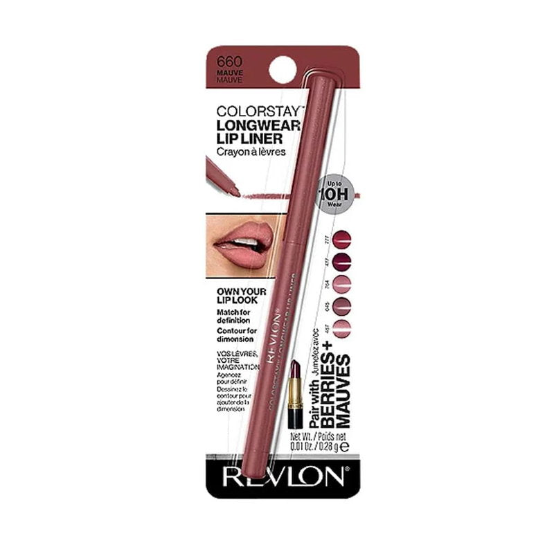 3pk Revlon Colorstay Longwear Lip Liner 660 Mauve