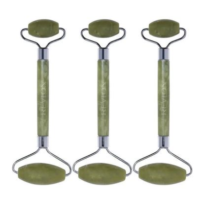 3x Revlon Facial Roller Jade Facial Roller Cool and De Puff