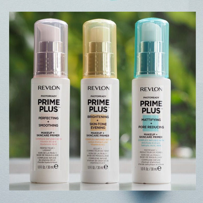 4x Revlon Photoready Prime Plus Mattifying and Pore Reducing Primer 30ml