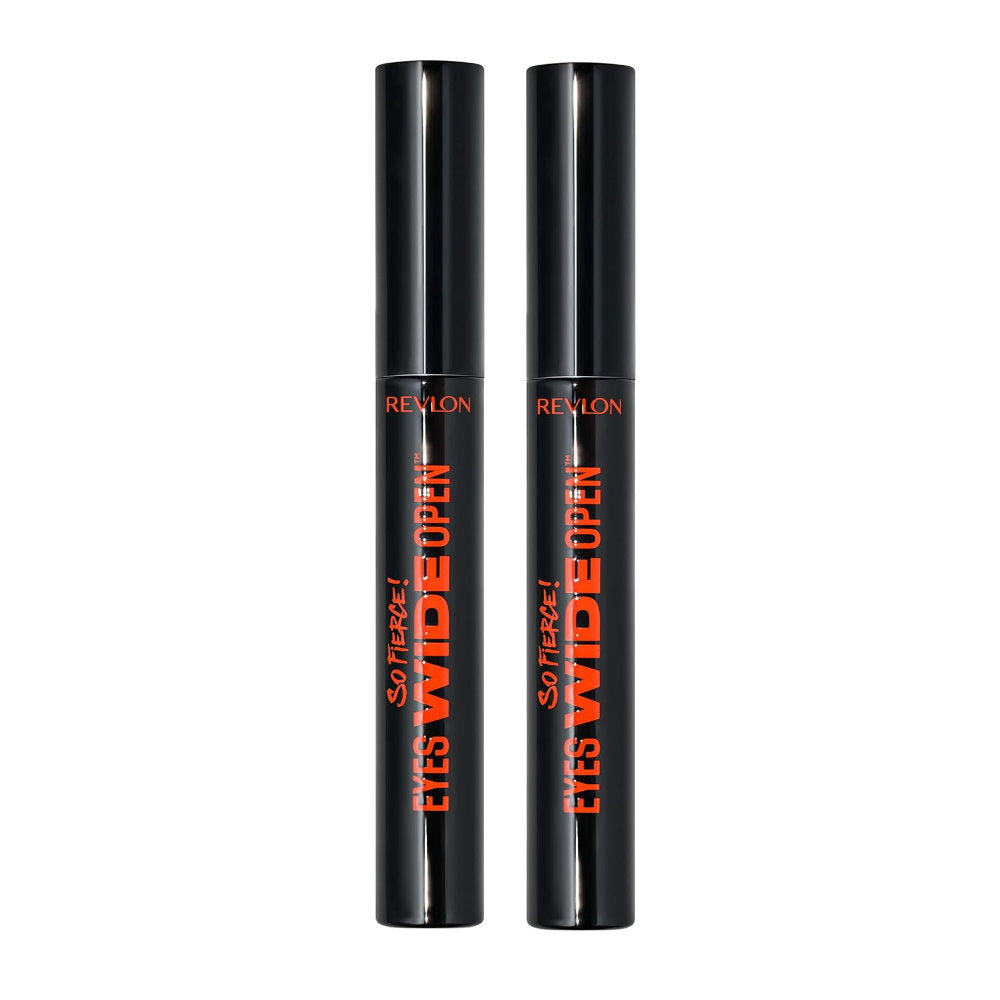 2x Revlon So Fierce Eyes Wide Open Mascara 7ml 104 Black Waterproof