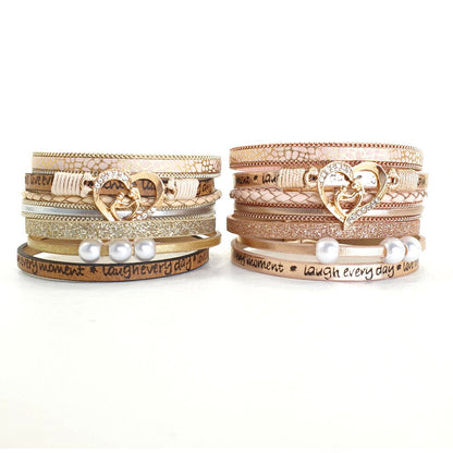 Rosy Lane Moments Bracelet - Gold