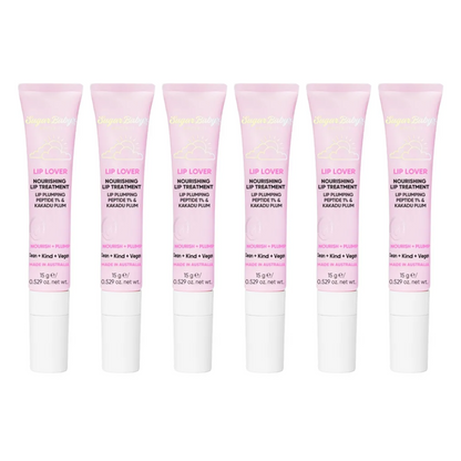 6x SugarBaby Lip Lover Nourishing Lip Treatment 15g