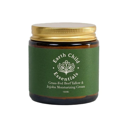 3x Earth Child Essentials Tallow and Jojoba Moisturising Cream 100ml