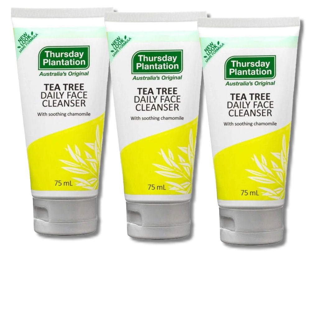 3x Thursday Plantation Tea Tree Daily Face Cleanser - Makeup Warehouse Australia