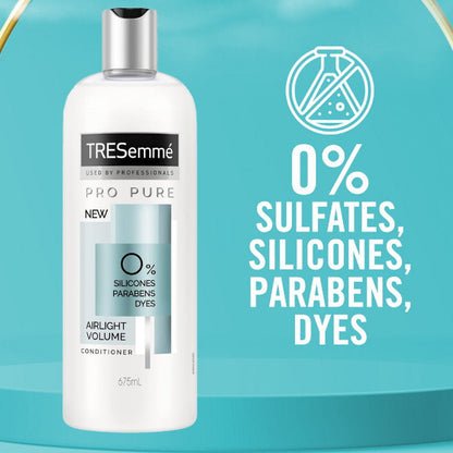 Tresemme Pro Pure Airlight Volume Conditioner 675ml