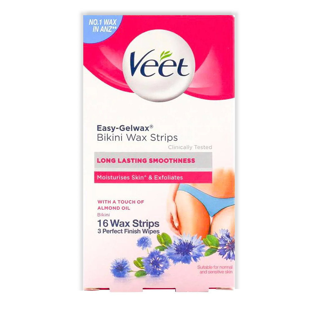 Veet Bikini Wax 16 Strips EXP 30/08/2025