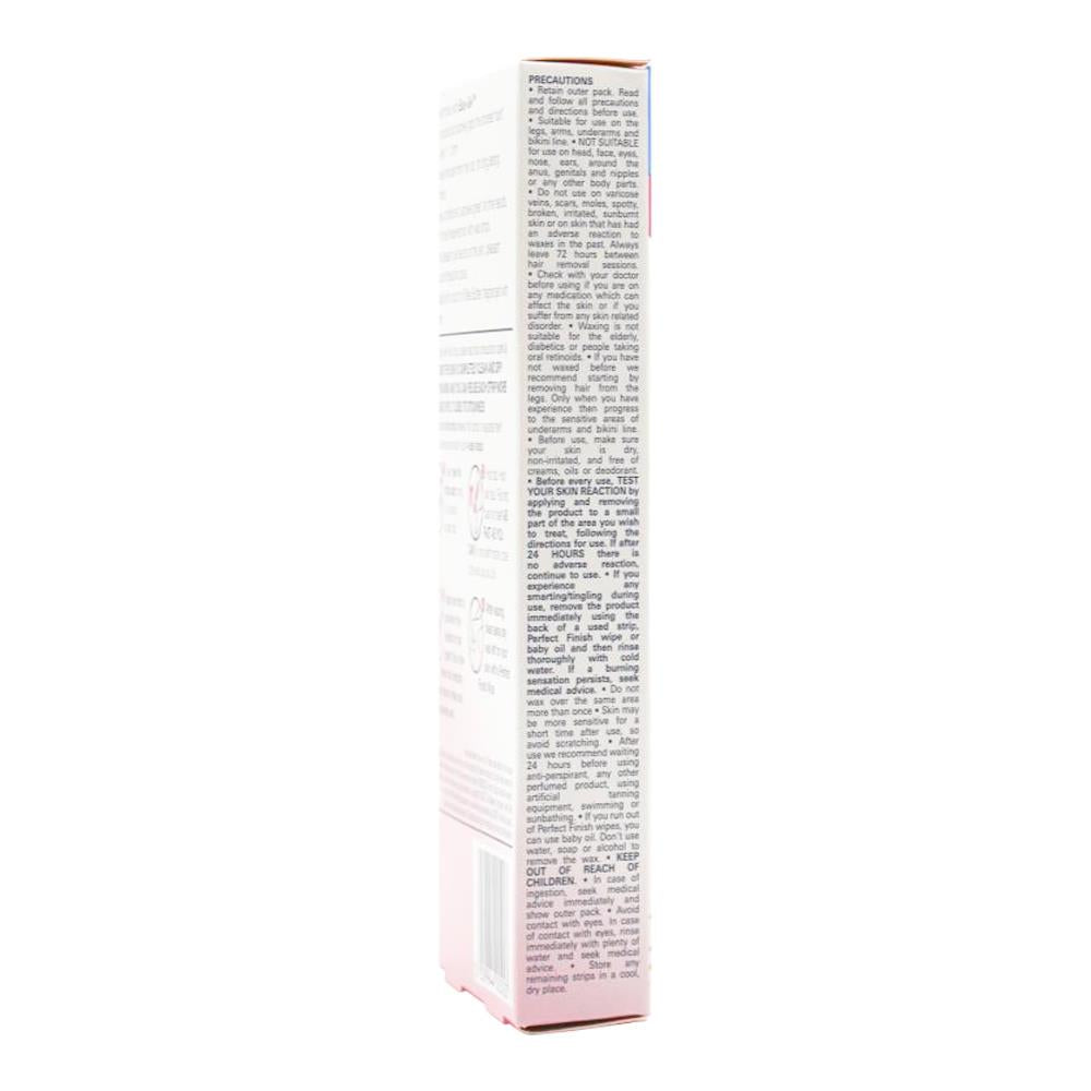 6x Veet Easy Gel Legs and Body Wax Strips Shea Butter and Acai Berries 20 Pack EXPIRY 12/2025