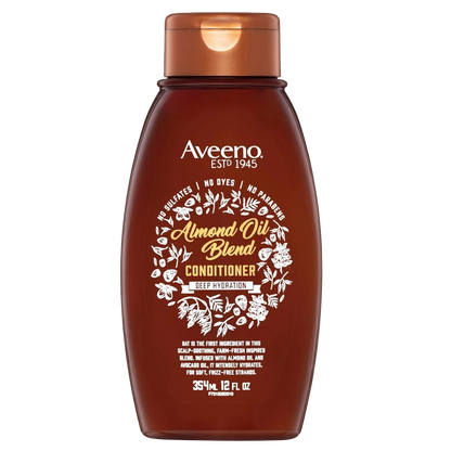 4x Aveeno Almond Oil Deep Hydration Conditioner 354ml